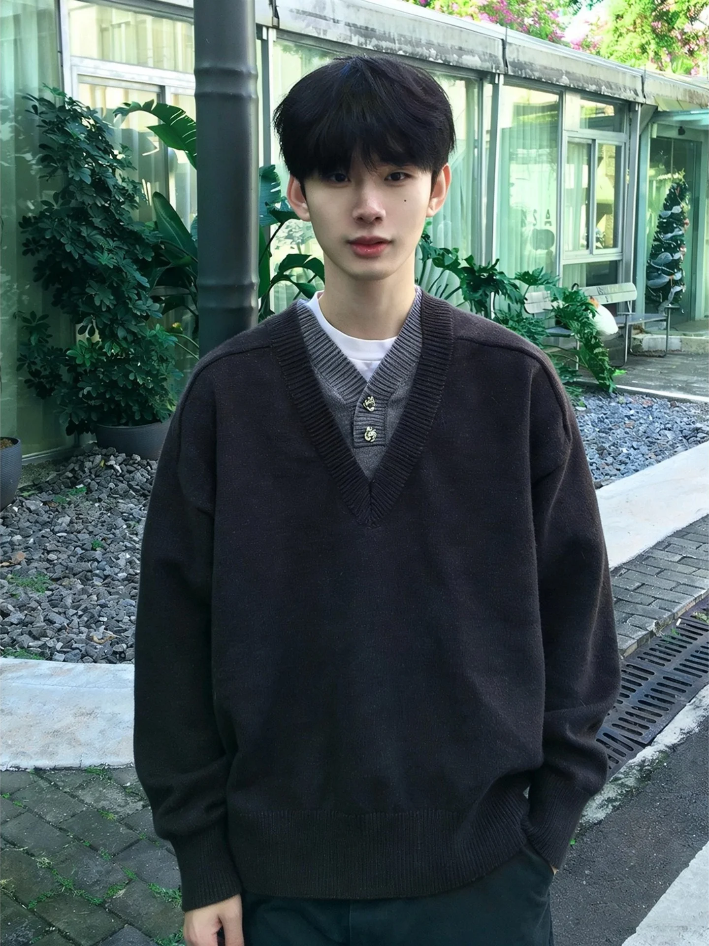 Мужской трикотажный джемпер Deep ey с эффектом двухслойности, V-образный вырез, базовый слой, повседневная внутренняя одежда, зимний, комфортный, мягкий, из полиэстера
Мужской трикотажный джемпер Deep ey с эффектом двухслойности, V-образный вырез, базовый слой, повседневная внутренняя одежда, зимний, комфортный, мягкий, из полиэстера