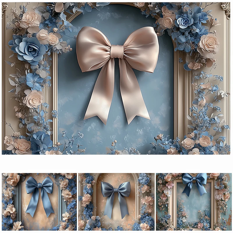 LS Photography Background Blue Bow Room Floral Girls Birthday Party Maternity Wedding Portrait Decor Backdrop Photo Studio
LS Photography Background Blue Bow Room Floral Girls Birthday Party Maternity Wedding Portrait Decor Backdrop Photo Studio