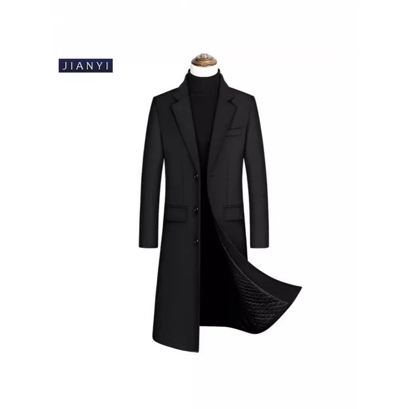 【Foreign Trade】Autumn Winter Woolen Coat Men's Trench Coat Korean Style Slim Fit Long Thickened Woolen Jacket Men's Fashion
【Foreign Trade】Autumn Winter Woolen Coat Men's Trench Coat Korean Style Slim Fit Long Thickened Woolen Jacket Men's Fashion