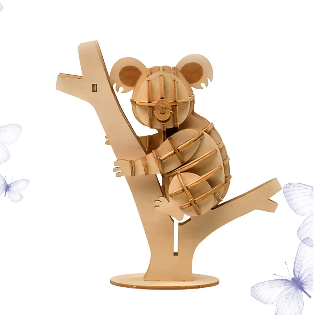 Wooden Puzzle 3D Koala Shape DIY Handmade Educational Kids Puzzle Enhance Hand-Eye Coordination Birthday Gift 3D Kids Puzzles
Wooden Puzzle 3D Koala Shape DIY Handmade Educational Kids Puzzle Enhance Hand-Eye Coordination Birthday Gift 3D Kids Puzzles