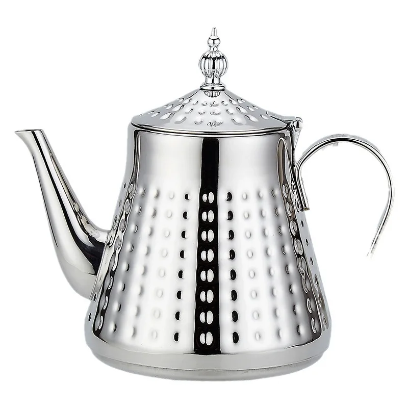 HYS stainless steel boiling water teapot coffee pot restaurant large capacity kettle
HYS stainless steel boiling water teapot coffee pot restaurant large capacity kettle