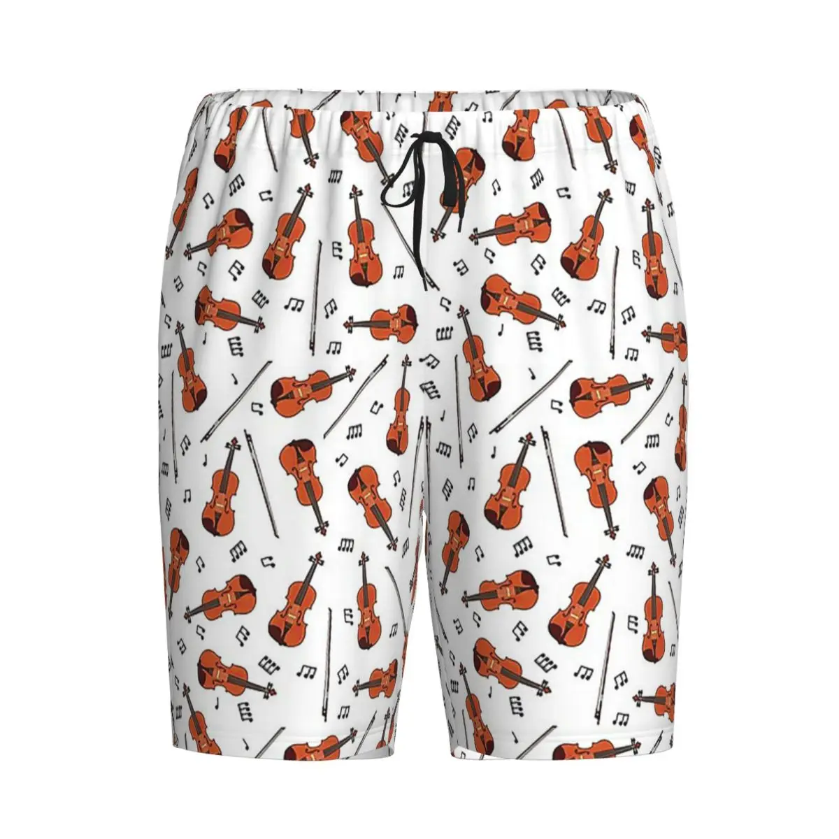 Мужские пижамные штаны с принтом скрипки и нот, домашние шорты для сна и отдыха
Мужские пижамные штаны с принтом скрипки и нот, домашние шорты для сна и отдыха