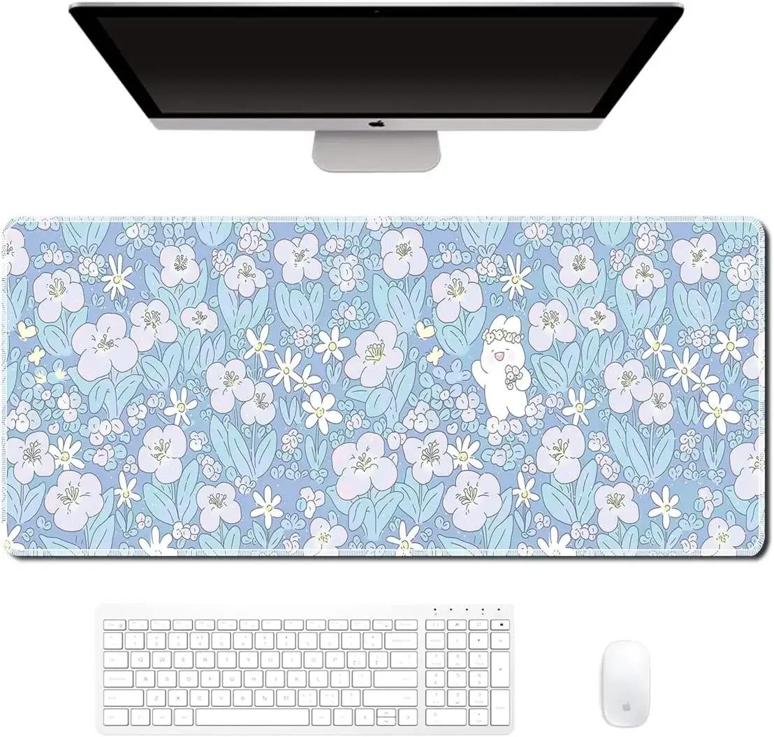 Cute Computer Desk Mat for Keyboard Large Mouse Pad Kawaii Aesthetic Bunny Supplies Desk Decor Accessories Non Slip Pad
Cute Computer Desk Mat for Keyboard Large Mouse Pad Kawaii Aesthetic Bunny Supplies Desk Decor Accessories Non Slip Pad