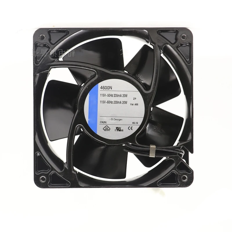Brand New Original High temperature resistant cabinet cooling fan 4600N 4600N-466 115V 50/60Hz 0.235/0.230A 20W 2680/3060r/min
Brand New Original High temperature resistant cabinet cooling fan 4600N 4600N-466 115V 50/60Hz 0.235/0.230A 20W 2680/3060r/min