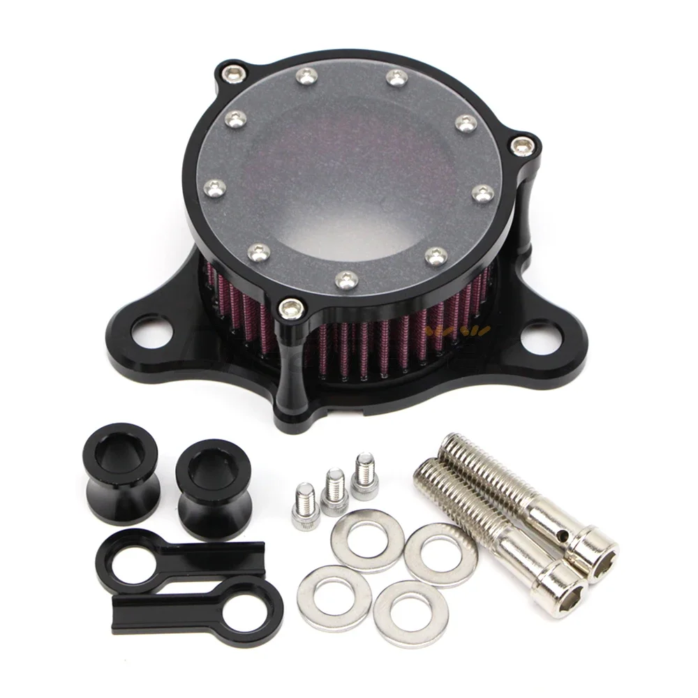 Black Motorcycle Air Cleaner Intake Filter Kits for Harley-Davidson Sportster XL883 XL1200 XL883N XL1200X 1988-2023 CNC Aluminum
Black Motorcycle Air Cleaner Intake Filter Kits for Harley-Davidson Sportster XL883 XL1200 XL883N XL1200X 1988-2023 CNC Aluminum