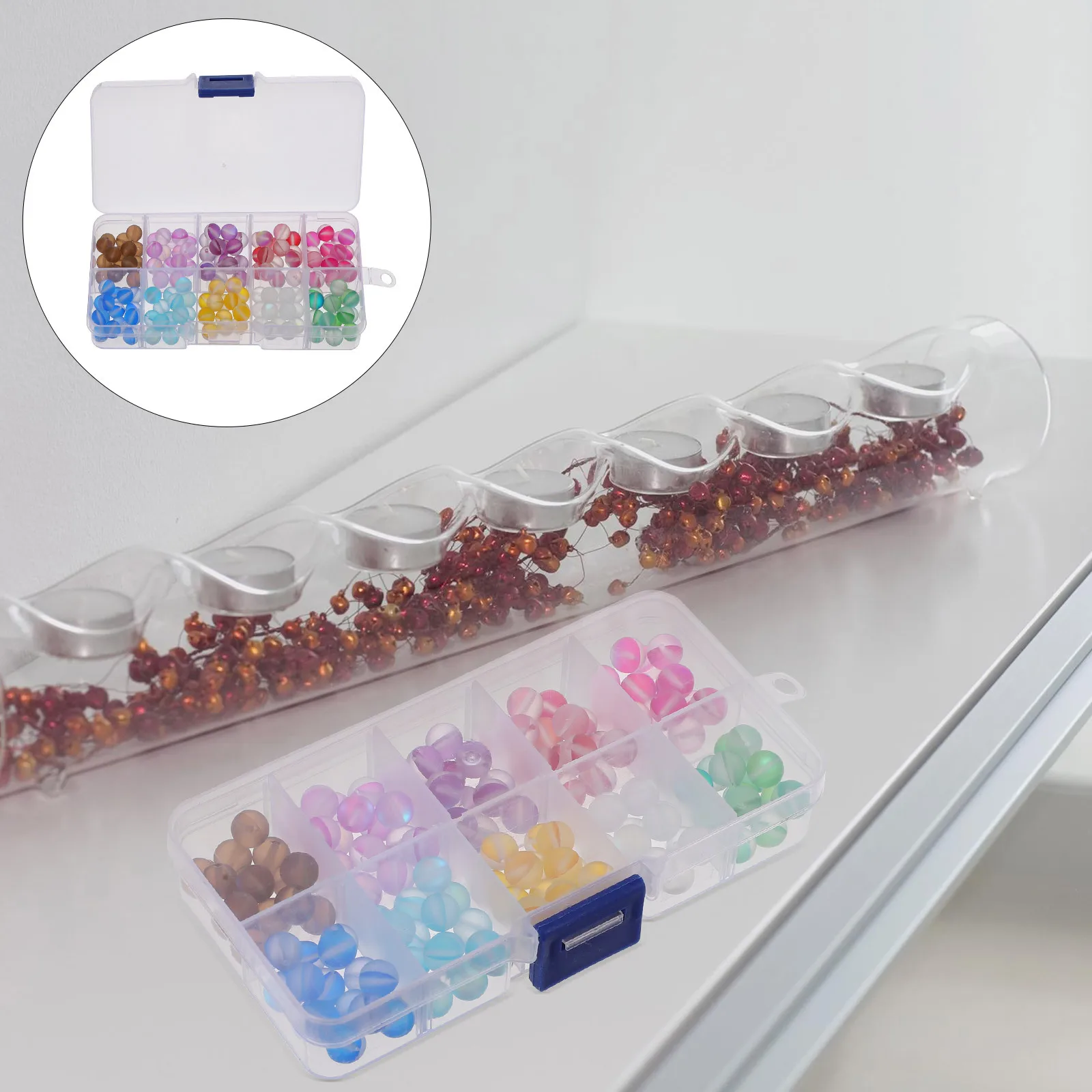 150Pcs Round Frosted Glass Beads Matte Finish Beads for Jewelry DIY Colorful Bracelet Necklace Beading Kits Necklace Accessories
150Pcs Round Frosted Glass Beads Matte Finish Beads for Jewelry DIY Colorful Bracelet Necklace Beading Kits Necklace Accessories