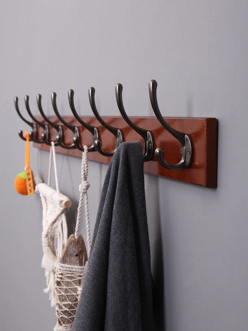 Wall Mounted Clothes Hook Ra Bedroom Living Room Double Hook Coat Hanger Zinc Alloy Material Heavy Du over 20kg Capaci
Wall Mounted Clothes Hook Ra Bedroom Living Room Double Hook Coat Hanger Zinc Alloy Material Heavy Du over 20kg Capaci