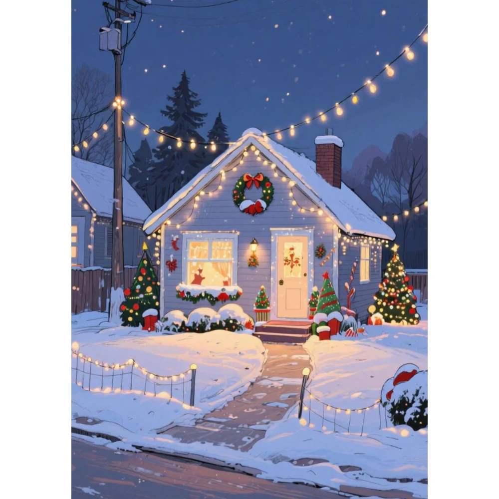 500/1000/1200/2000 PCS Jigsaw Puzzles Christmas Snow House Family Activity Relaxing Games for Living Room Home Decor Gift
500/1000/1200/2000 PCS Jigsaw Puzzles Christmas Snow House Family Activity Relaxing Games for Living Room Home Decor Gift