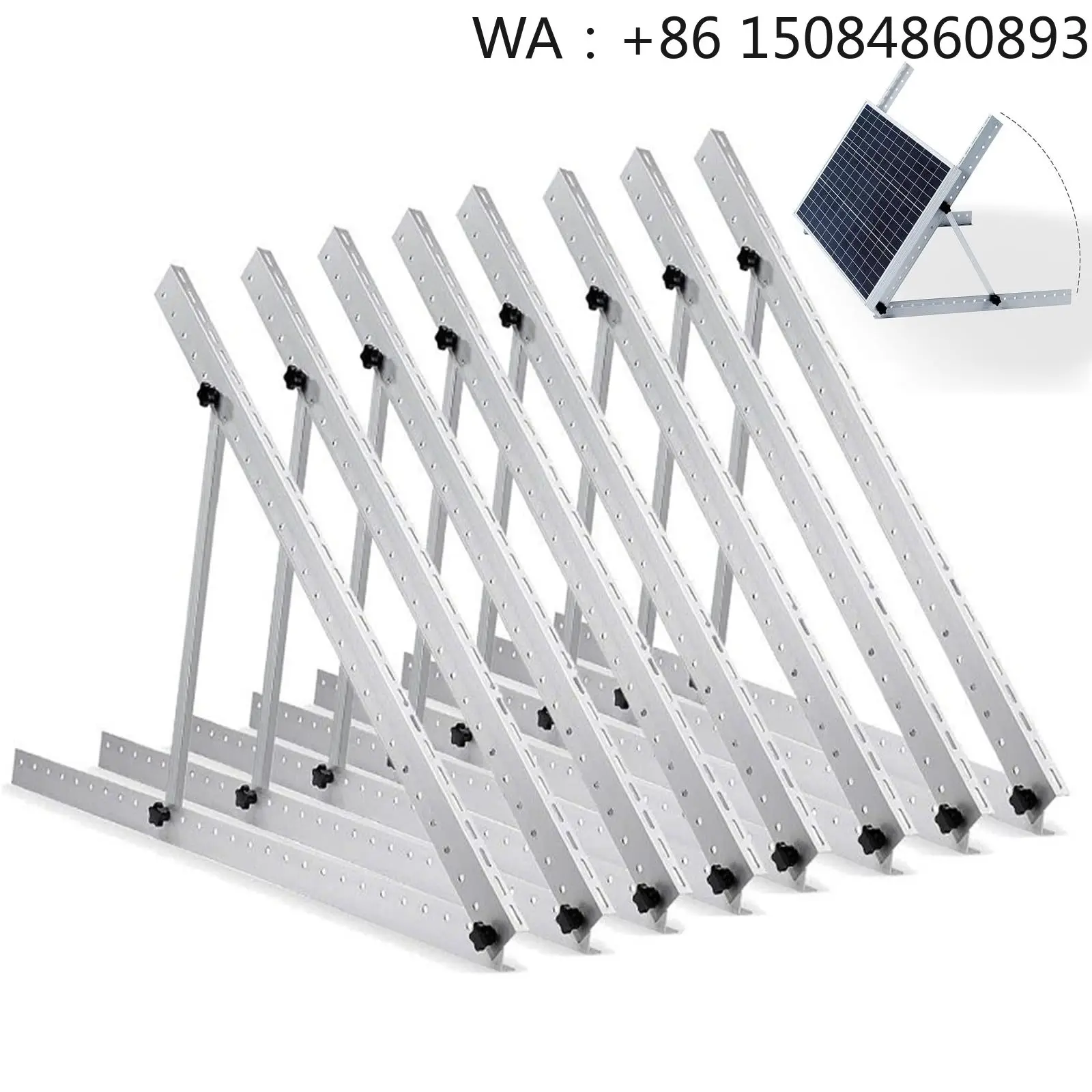 Multi-Scenario Aluminum PV Mount System, Balcony Wall RV Flat Roof Triangle Rack Accessories, Multi-Use Parts for
Multi-Scenario Aluminum PV Mount System, Balcony Wall RV Flat Roof Triangle Rack Accessories, Multi-Use Parts for