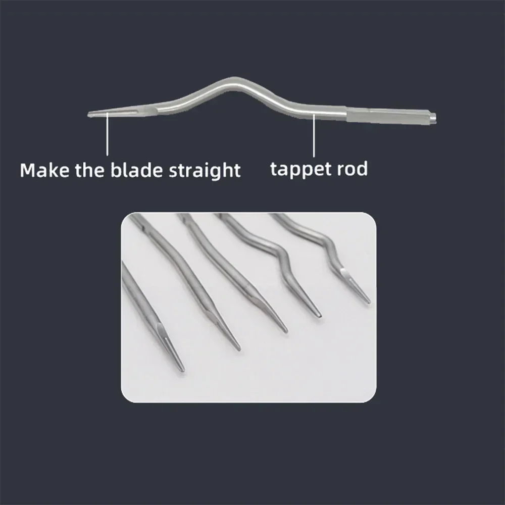 Professional 4-Hole Pneumatic Dental BOSS Elevator Kit, Includes 5 Tungsten Tips for Easy, Smooth, Pain-Free Tooth Removal
Professional 4-Hole Pneumatic Dental BOSS Elevator Kit, Includes 5 Tungsten Tips for Easy, Smooth, Pain-Free Tooth Removal