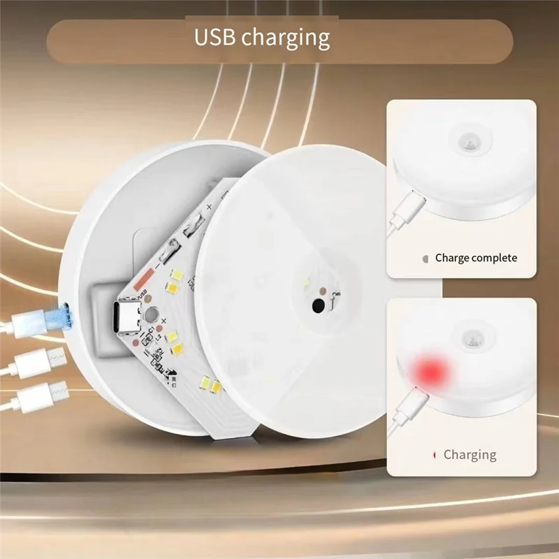B84B-LED Remote Control Three-Color Cabinet Light, Motion Sensor Rechargeable Light, Under Counter Light (6-Pack)
B84B-LED Remote Control Three-Color Cabinet Light, Motion Sensor Rechargeable Light, Under Counter Light (6-Pack)