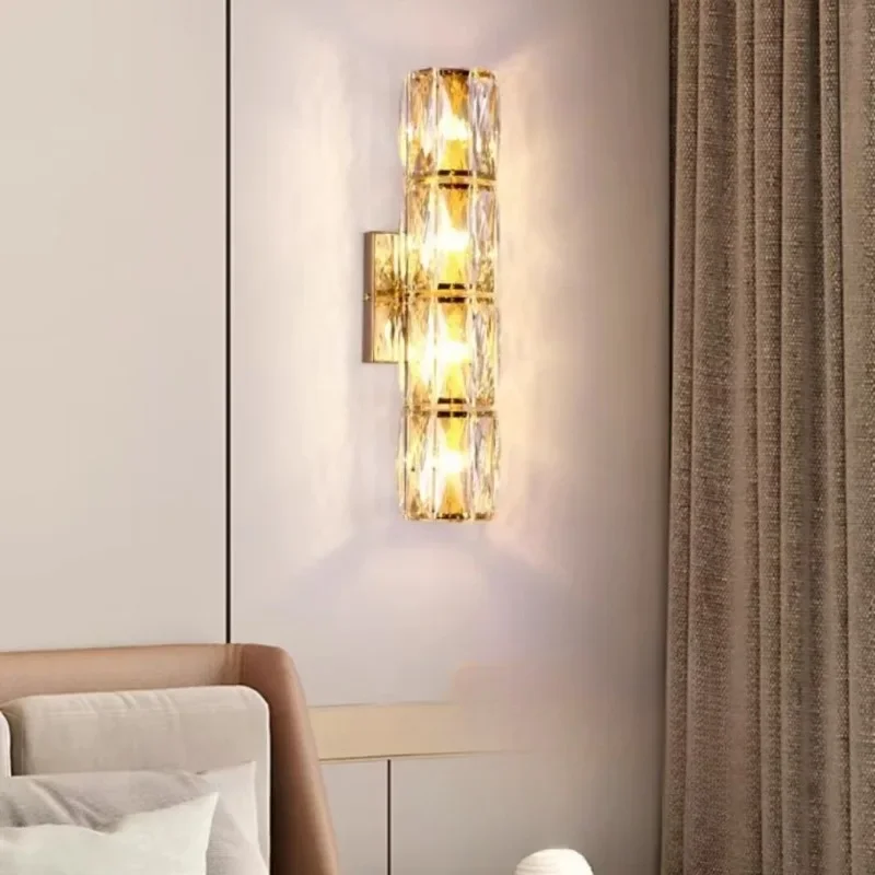 Nordic Minimalist Crystal Light for Hotel Background Wall Living Room Bedroom Corridor Staircase Decor
Nordic Minimalist Crystal Light for Hotel Background Wall Living Room Bedroom Corridor Staircase Decor