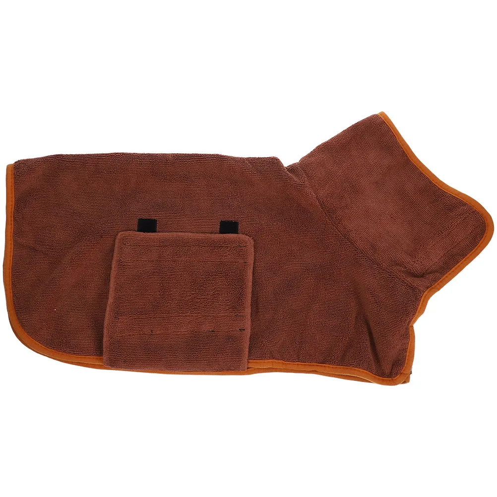 Легкий быстросохнущий халат-полотенце для собак и кошек, впитывающий, полностью закрывающий тело, удобный для купания и груминга, размер M
Легкий быстросохнущий халат-полотенце для собак и кошек, впитывающий, полностью закрывающий тело, удобный для купания и груминга, размер M