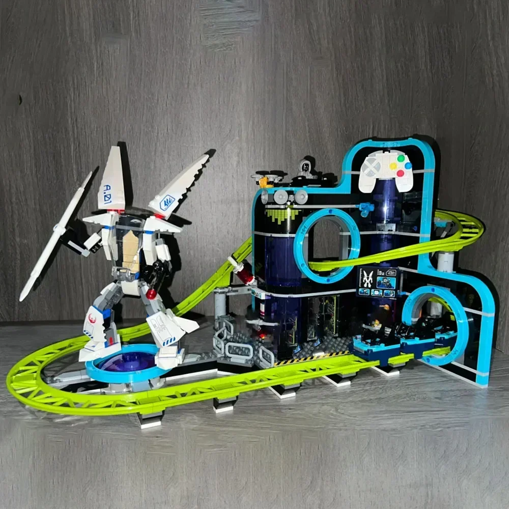 2025 MOC City Series Robot World Roller Coaster Amusement Park Building Blocks Kids Educational Toys Birthdays Gifts Set
2025 MOC City Series Robot World Roller Coaster Amusement Park Building Blocks Kids Educational Toys Birthdays Gifts Set