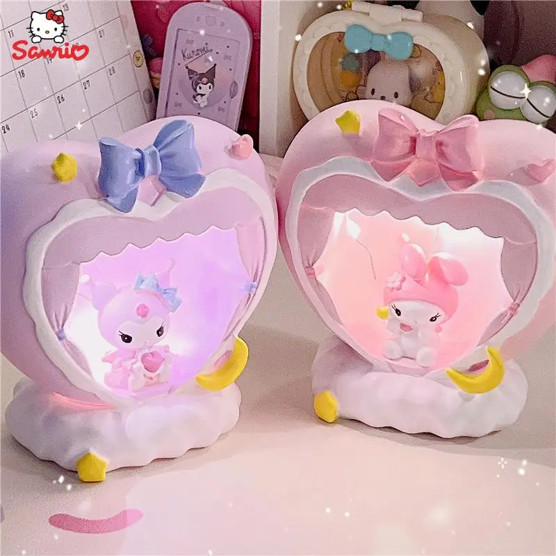 Kawaii Sanrios Night Light Kuromi My Melody Cartoon Lovely Desktop Atmosphere Small Night Light Bedroom Decoration Children Gift
Kawaii Sanrios Night Light Kuromi My Melody Cartoon Lovely Desktop Atmosphere Small Night Light Bedroom Decoration Children Gift