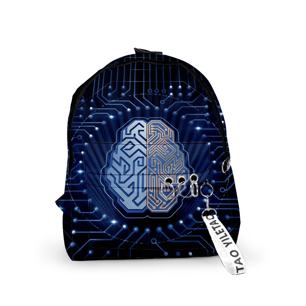 Hip Hop Youthful Technology style School Bags Notebook Backpacks 3D Print Oxford Waterproof Key Chain Small Travel Bags
Hip Hop Youthful Technology style School Bags Notebook Backpacks 3D Print Oxford Waterproof Key Chain Small Travel Bags