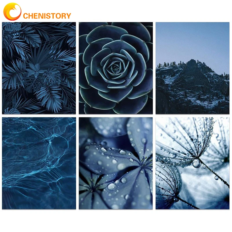 CHENISTORY DIY Picture By Number Blue Landscape Oil Painting By Numbers On Canvas Digital Painting Frameless Number Paintings
CHENISTORY DIY Picture By Number Blue Landscape Oil Painting By Numbers On Canvas Digital Painting Frameless Number Paintings