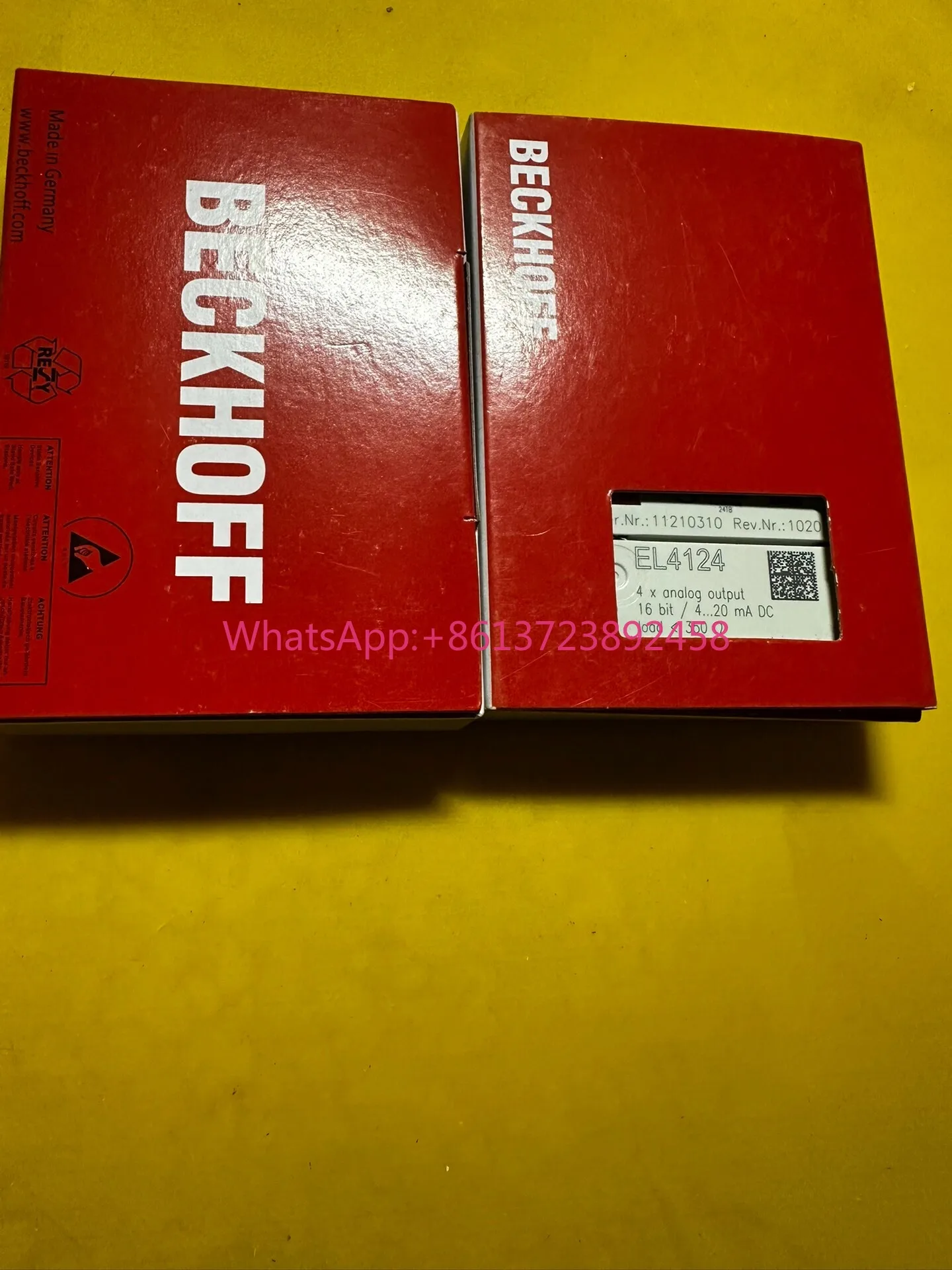 Beckhoff module EL4124 brand new and original High quality
Beckhoff module EL4124 brand new and original High quality