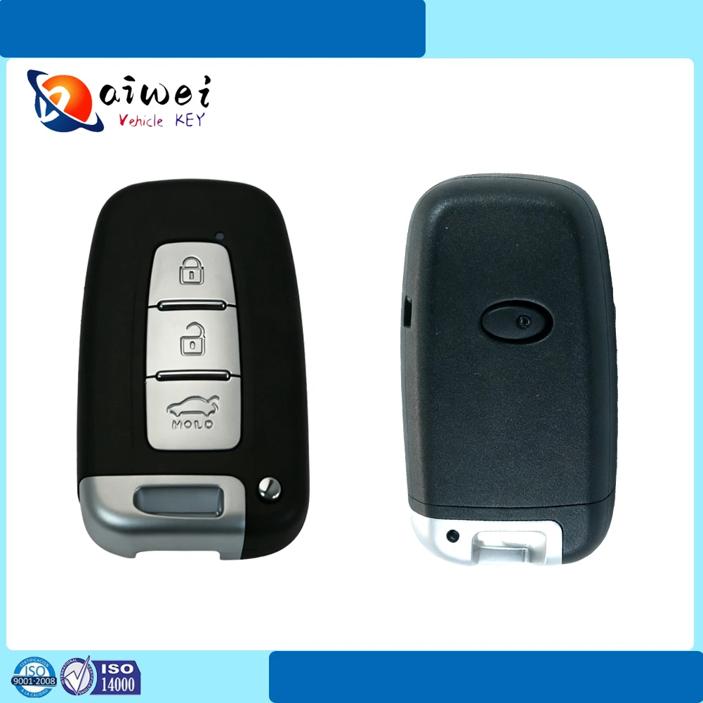 3 Buttons Uncut Left Slot Blade Remote Key Fob 433MHz ID46 Chip For Hyundai Sonata 8 Unlockable Car Key Replacement High Quality
3 Buttons Uncut Left Slot Blade Remote Key Fob 433MHz ID46 Chip For Hyundai Sonata 8 Unlockable Car Key Replacement High Quality