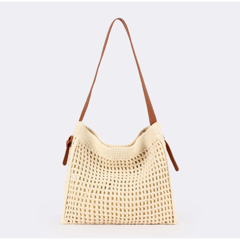 Hollow Cotton Rope Woven Armpit Shoulder Bag,Everyday Casual Beach Vacation Women Handbag,Lightweight Handmade Braided Tote Bag
Hollow Cotton Rope Woven Armpit Shoulder Bag,Everyday Casual Beach Vacation Women Handbag,Lightweight Handmade Braided Tote Bag