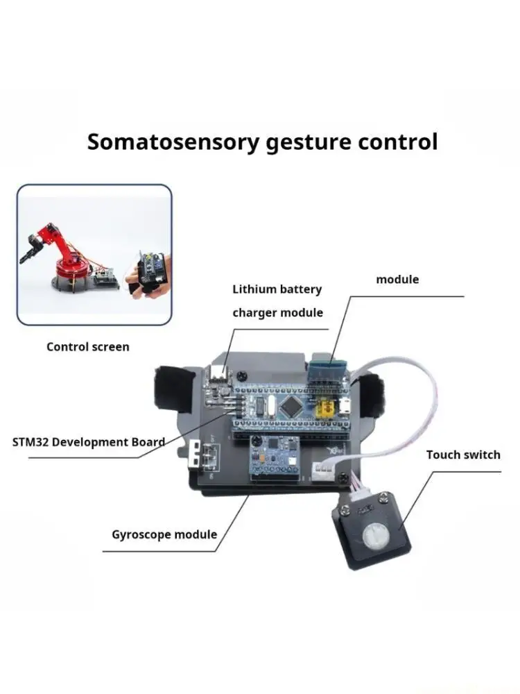 Learning Tool Robotic Arm High Precisions Mechanical Arm Set For Engineering And Coding Practice Automation Training
Learning Tool Robotic Arm High Precisions Mechanical Arm Set For Engineering And Coding Practice Automation Training