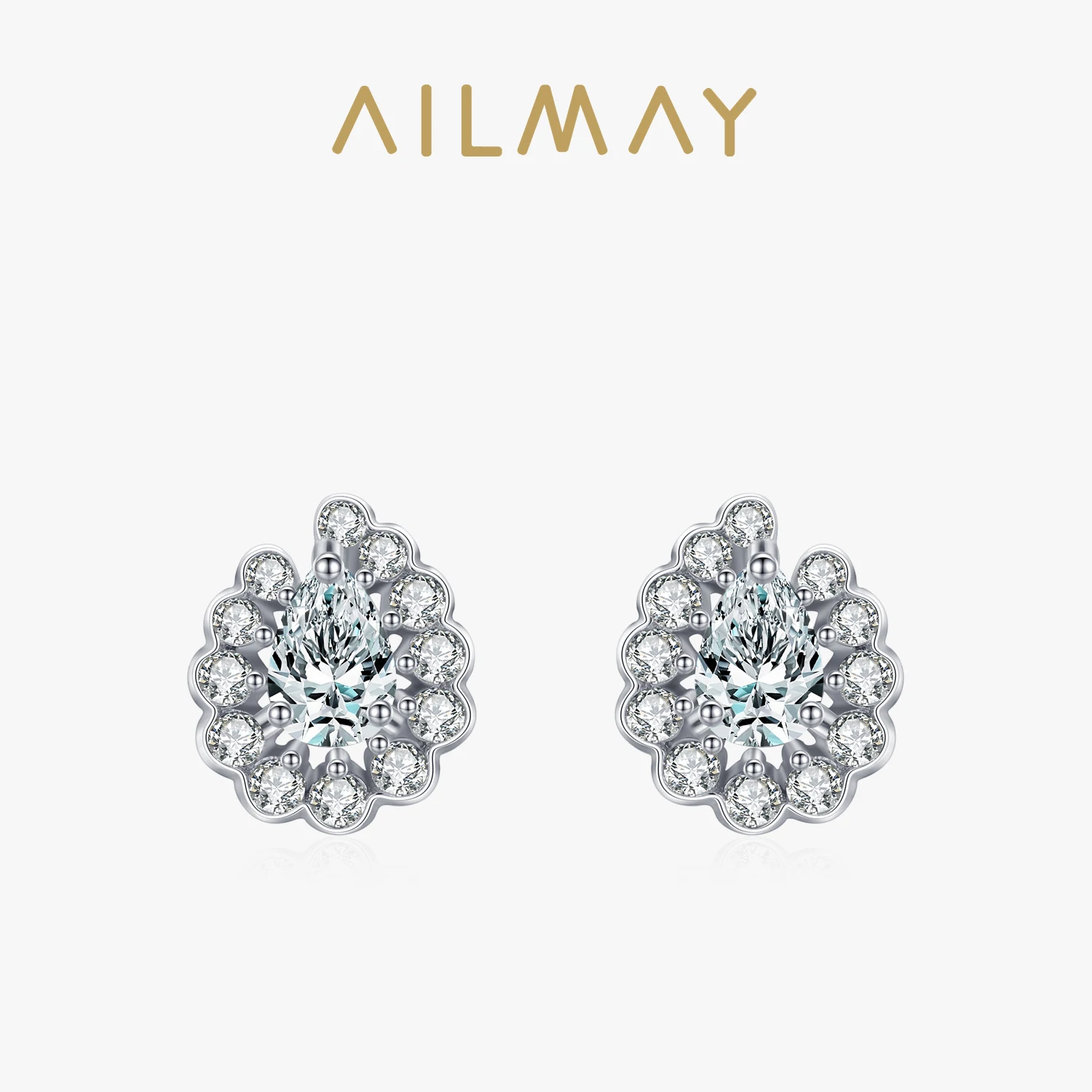 Ailmay Real 925 Sterling Silver Luxury Geometric Dazzling Cz Stud Earrings For Women Girls Fashion Party Accessories Jewelry
Ailmay Real 925 Sterling Silver Luxury Geometric Dazzling Cz Stud Earrings For Women Girls Fashion Party Accessories Jewelry