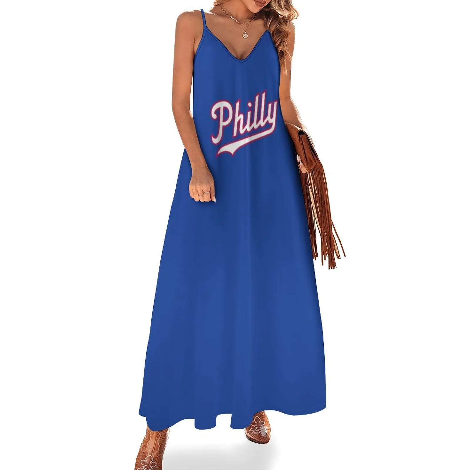 Philly Script - Blue/White/Red Sleeveless Dress elegant party dress for women 2024 women clothes
Philly Script - Blue/White/Red Sleeveless Dress elegant party dress for women 2024 women clothes