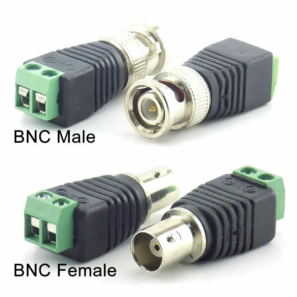 1 пара разъемов BNC, штекерный коаксиальный разъем Cat5 к BNC, адаптер постоянного тока, балун, разъем для камеры видеонаблюдения, аксессуары, светодиодные ленты
1 пара разъемов BNC, штекерный коаксиальный разъем Cat5 к BNC, адаптер постоянного тока, балун, разъем для камеры видеонаблюдения, аксессуары, светодиодные ленты