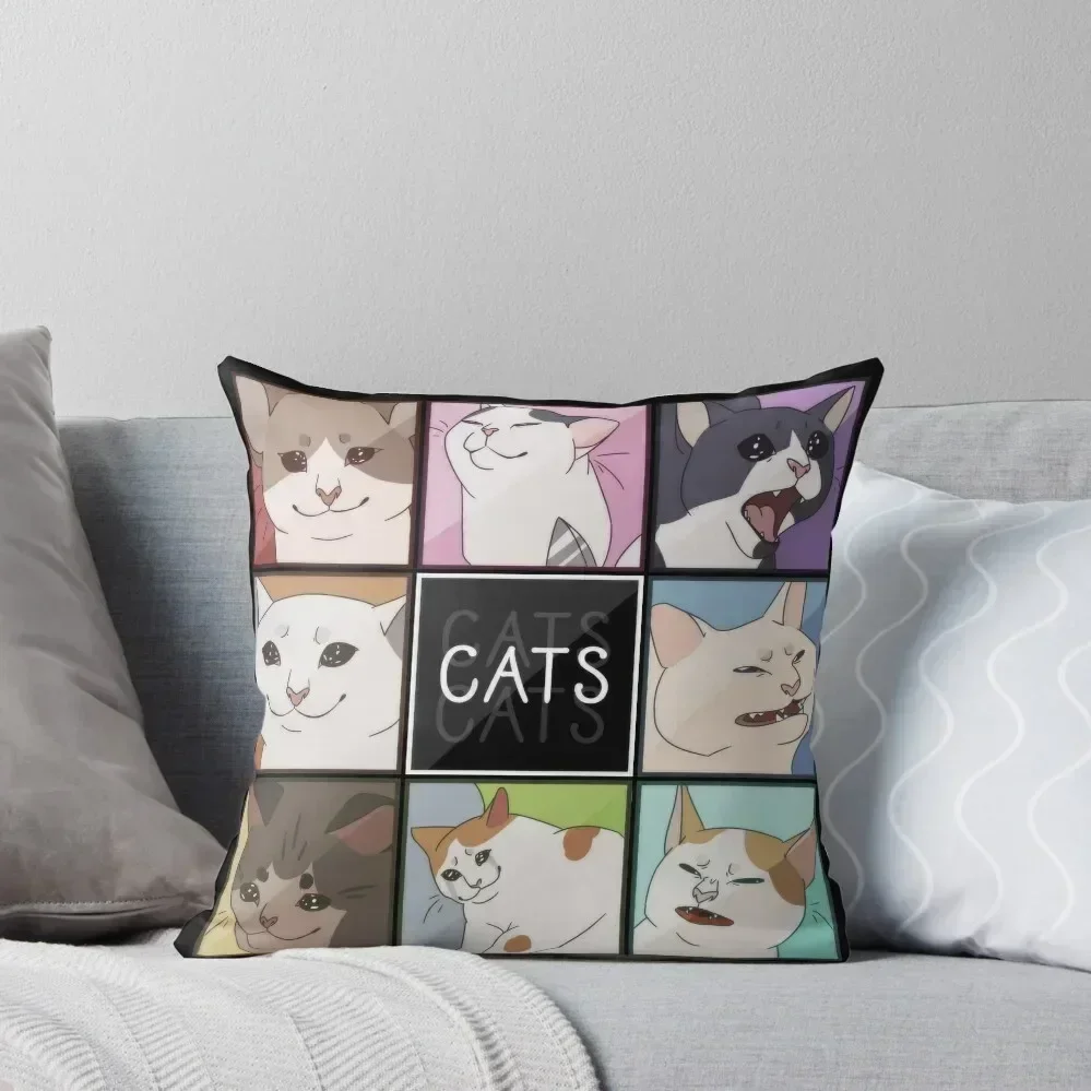 Meme Cats Throw Pillow Throw Pillow Pillowcase Cushion Embroidered Cushion Cover christmas cushions covers pillow
Meme Cats Throw Pillow Throw Pillow Pillowcase Cushion Embroidered Cushion Cover christmas cushions covers pillow