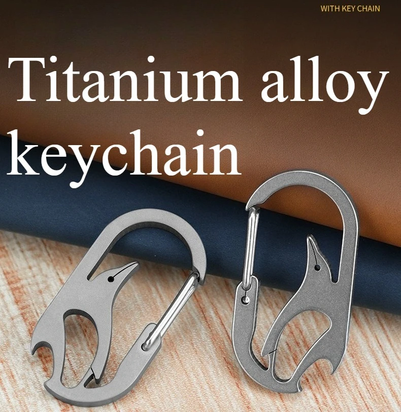 Titanium Alloy Car Creative Keychain Outdoor Hiking Multifunctional Bottle Opener EDC Keychain
Titanium Alloy Car Creative Keychain Outdoor Hiking Multifunctional Bottle Opener EDC Keychain