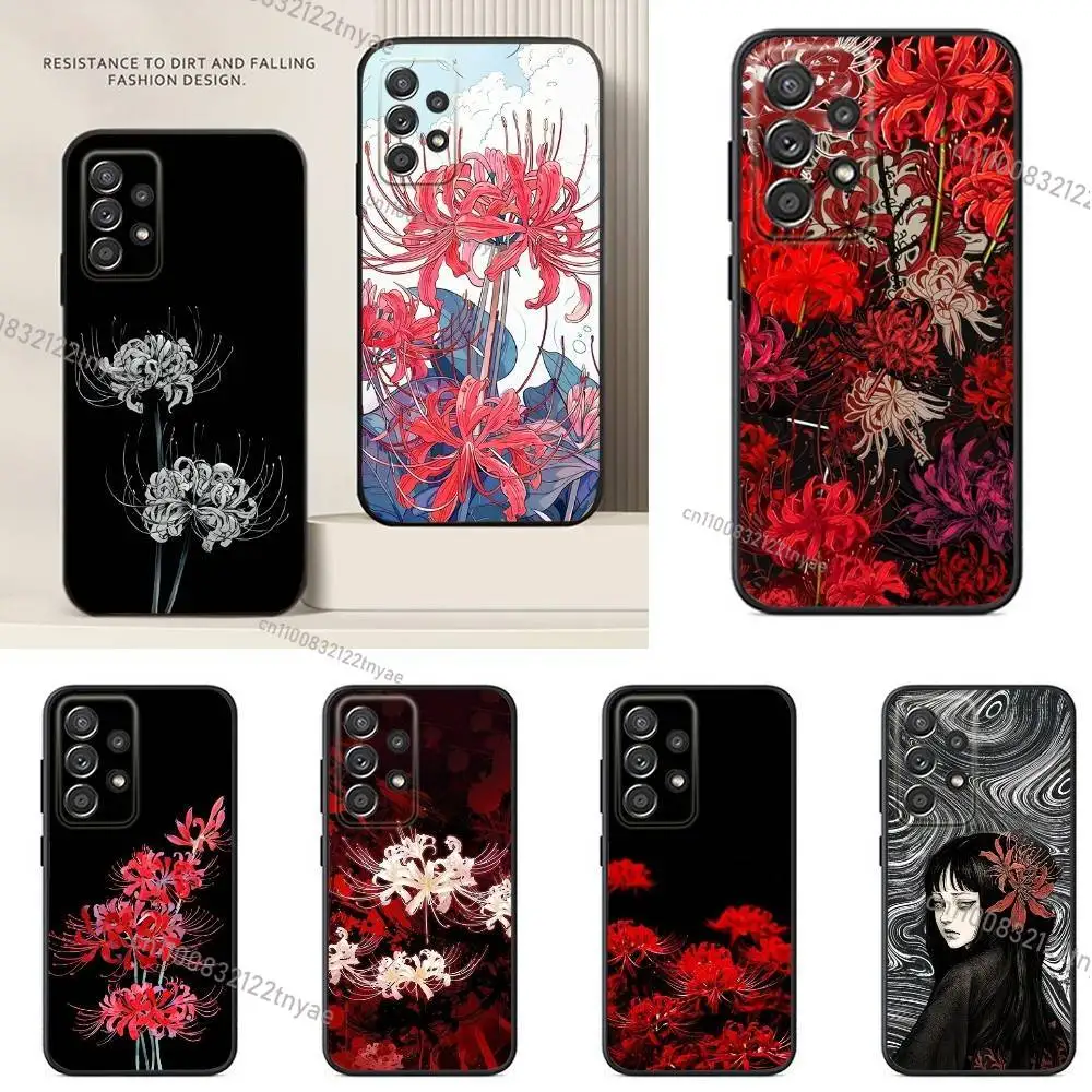 Beautiful spider lily Phone Case For Samsung S24,21,22,23,30,Ultra,20,Plus,Note,10,9,Black soft silicone case
Beautiful spider lily Phone Case For Samsung S24,21,22,23,30,Ultra,20,Plus,Note,10,9,Black soft silicone case