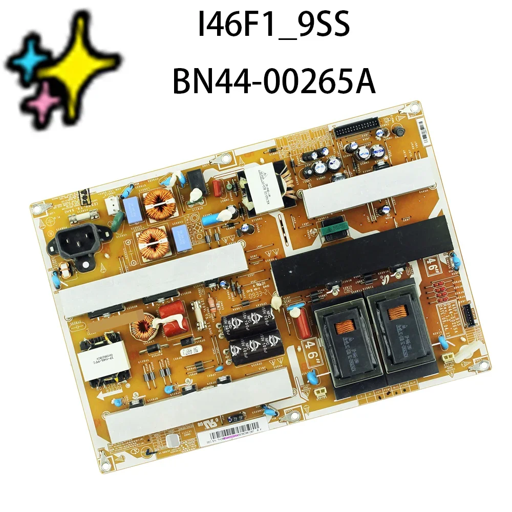TV Power Supply Board I46F1_9SS BN44-00265A For 46inch LE46B620R3W LE46B650T2P LE46B650T2W LE46B651T3P LE46B653T5W LE46B530P7W
TV Power Supply Board I46F1_9SS BN44-00265A For 46inch LE46B620R3W LE46B650T2P LE46B650T2W LE46B651T3P LE46B653T5W LE46B530P7W
