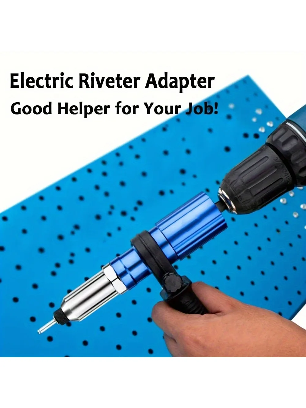 Electric Rivet Gun 2.4mm-4.8mm rivet nut gun drill adapter Cordless riveting tool Insert Nut Pull Rivet Tool
Electric Rivet Gun 2.4mm-4.8mm rivet nut gun drill adapter Cordless riveting tool Insert Nut Pull Rivet Tool