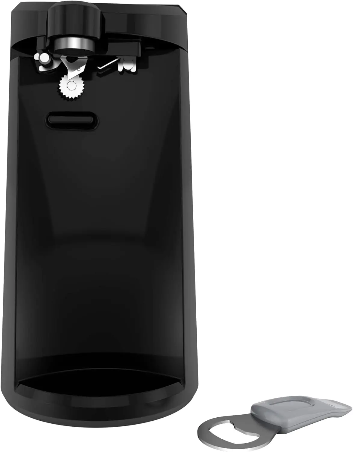 Extra Tall Electric Can Opener, Wide Design, EasyCut Blade, Black
Extra Tall Electric Can Opener, Wide Design, EasyCut Blade, Black