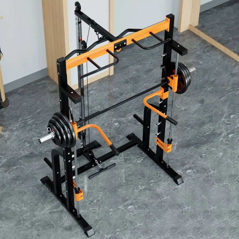 Home Commercial Gym High Quality Bench Press Squat Multi Function Smith Machine
Home Commercial Gym High Quality Bench Press Squat Multi Function Smith Machine