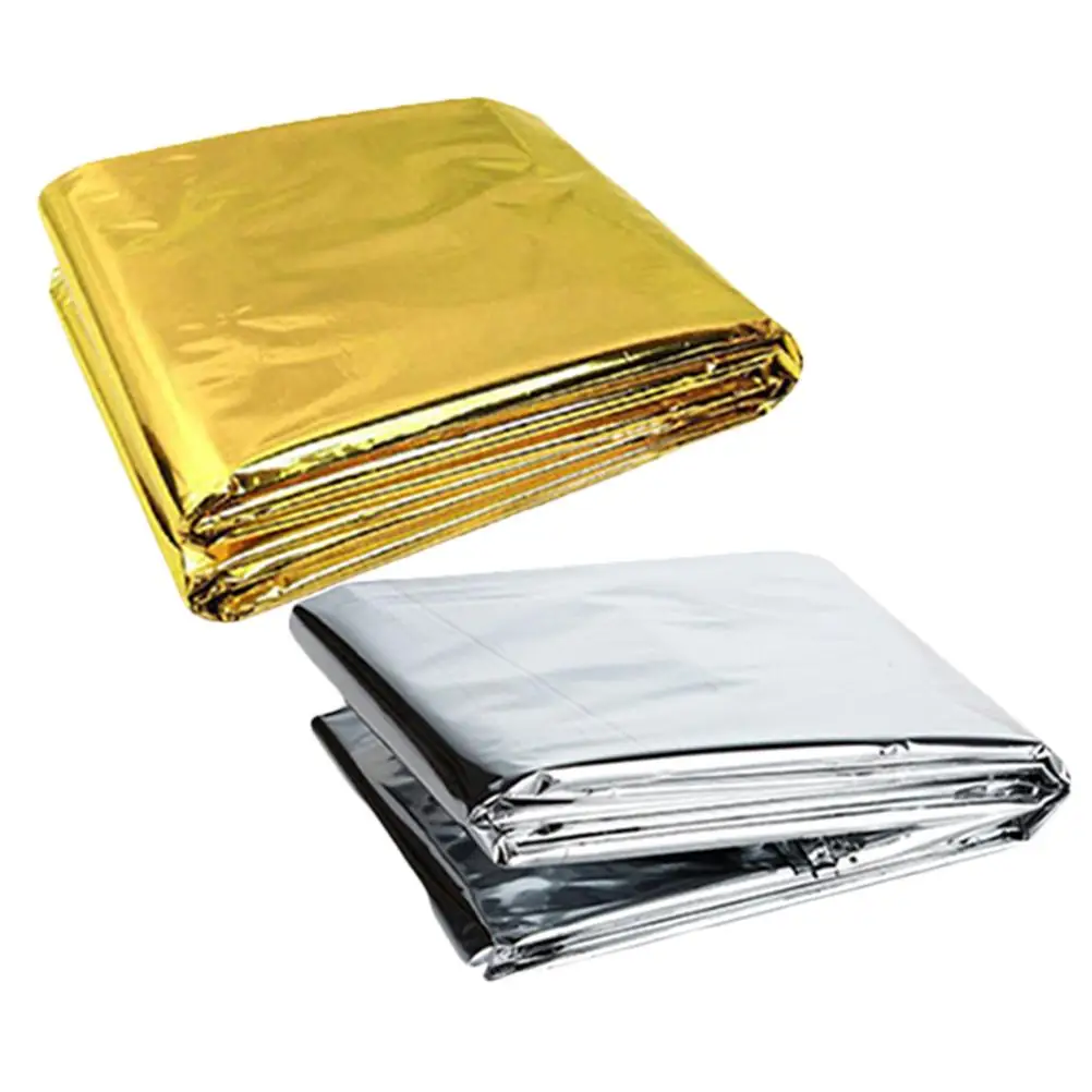 2 Pcs Blanket Survival Thermal Blanket Camping Thermal Emergency Survival Cold Weather Portable Heat Reflective Outdoor
2 Pcs Blanket Survival Thermal Blanket Camping Thermal Emergency Survival Cold Weather Portable Heat Reflective Outdoor