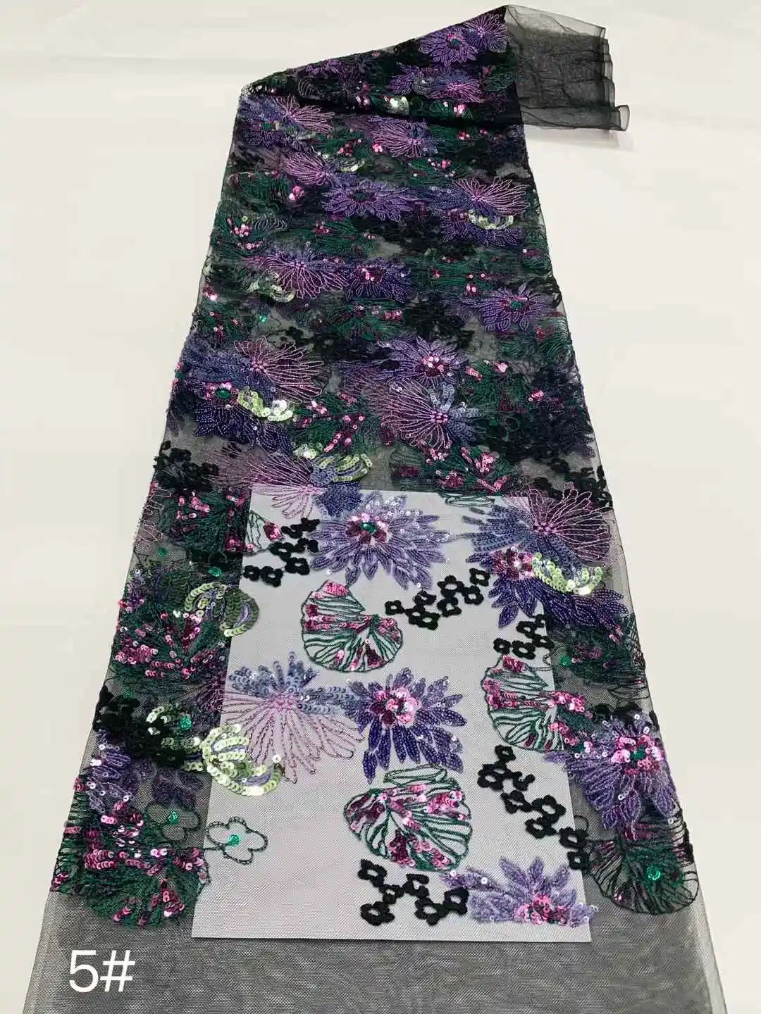 High quality 2025 Mulit color sequins embroidered Lace, French tulle net,Sequined African Fabric Lace, Party dresses .Weddings,
High quality 2025 Mulit color sequins embroidered Lace, French tulle net,Sequined African Fabric Lace, Party dresses .Weddings,
