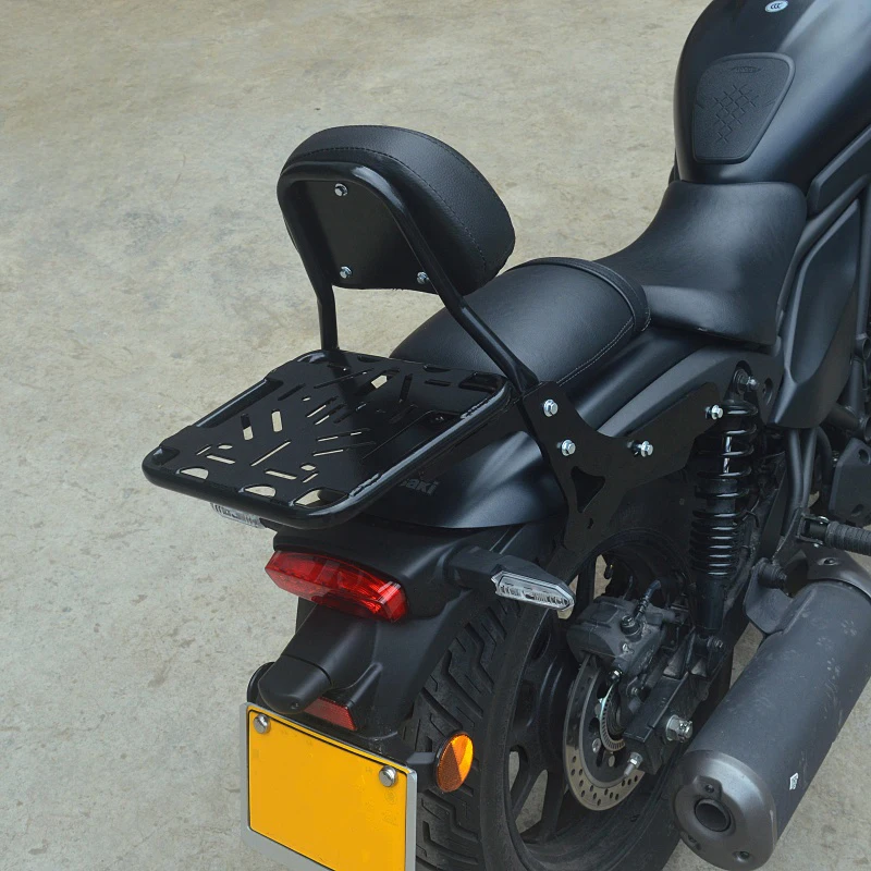For Kawasaki ELIMINATOR 500 Tail Rack Folding Backrest Height Rear Rack Modification Accessory for Motorcycle Storage Solution
For Kawasaki ELIMINATOR 500 Tail Rack Folding Backrest Height Rear Rack Modification Accessory for Motorcycle Storage Solution