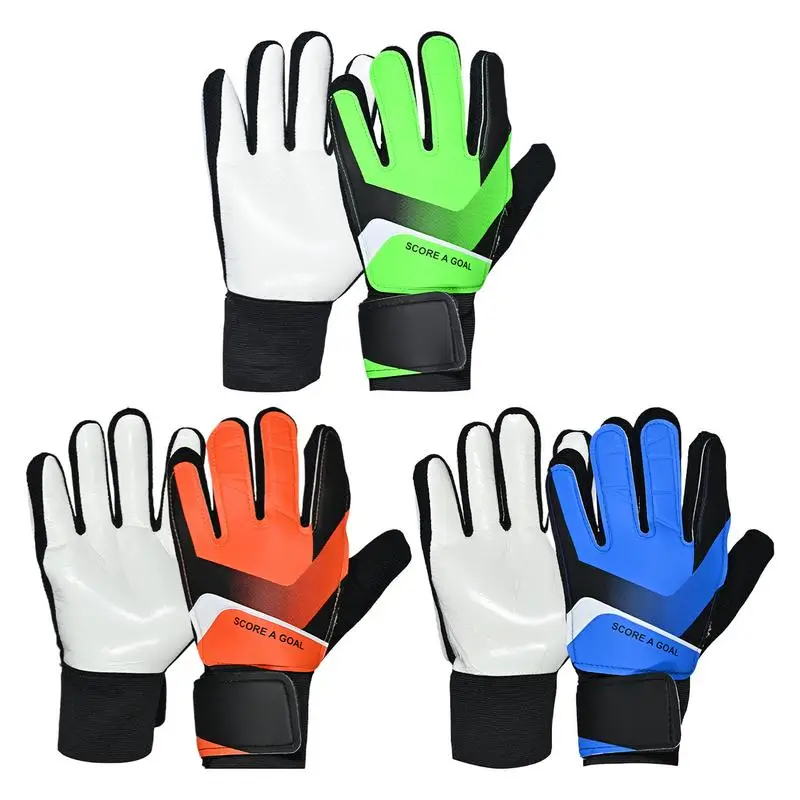 1 Pair Goalie Gloves Goalkeeper Gloves Strong Grips Football Mittens For Kids Children Women Men Training Competition Supplies
1 Pair Goalie Gloves Goalkeeper Gloves Strong Grips Football Mittens For Kids Children Women Men Training Competition Supplies