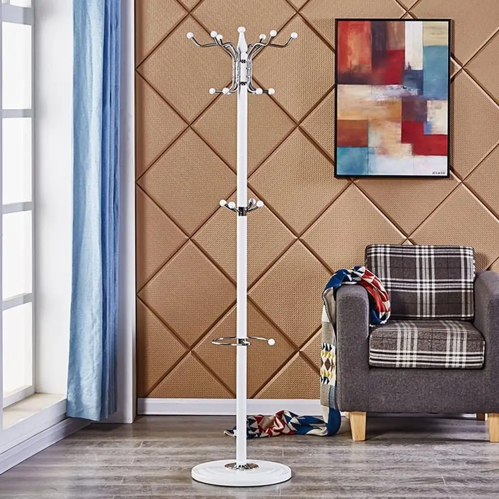 Hallway Coat Hanger with Artificial Base, Metal Clothes Rack with 17 Hooks or Umbrella Hat Storage Bedroom Hallway Free Standing
Hallway Coat Hanger with Artificial Base, Metal Clothes Rack with 17 Hooks or Umbrella Hat Storage Bedroom Hallway Free Standing