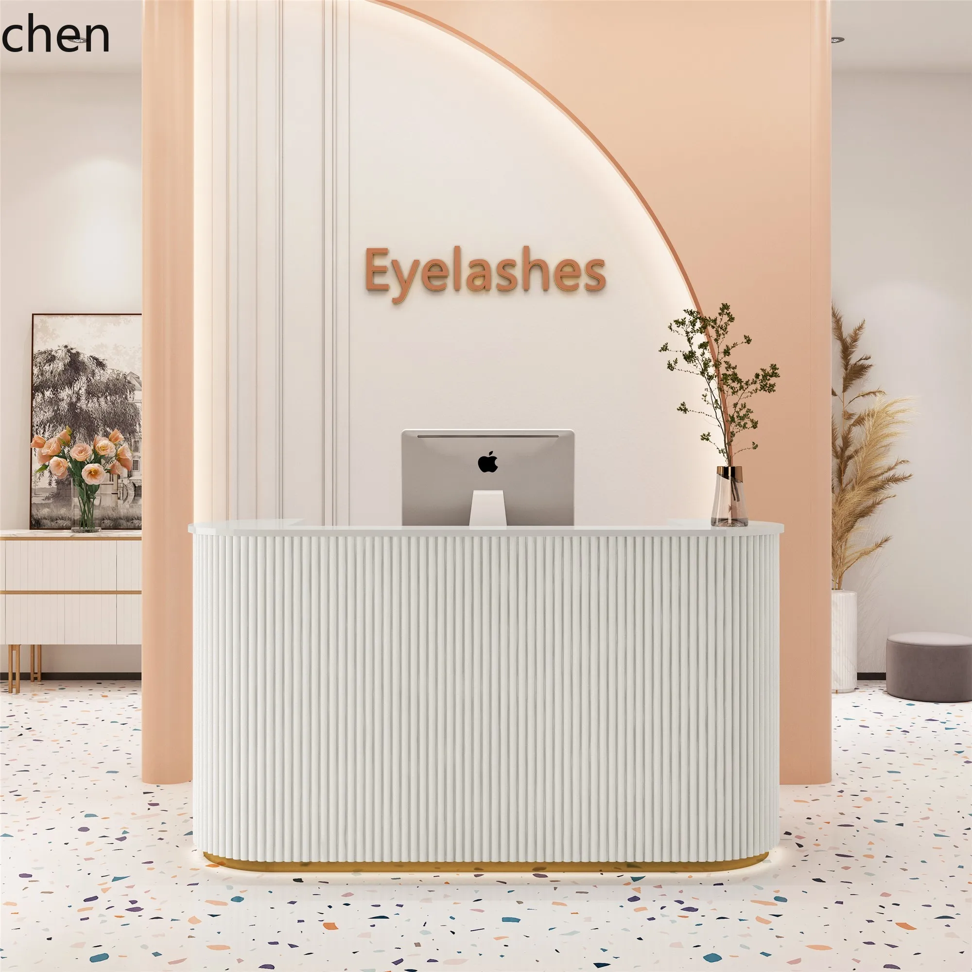 HXL checkout page Beauty shop Simple light luxury bar counter Nail salon Barber shop Company reception desk
HXL checkout page Beauty shop Simple light luxury bar counter Nail salon Barber shop Company reception desk