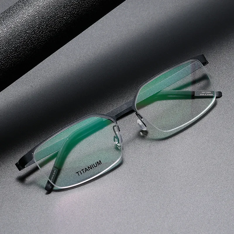 New Denmark Brand 7422 Titanium Glasses Men Screwless Eyeglasses Eyebrow Prescription Lightweight Eyewear Gafas Computer Frame
New Denmark Brand 7422 Titanium Glasses Men Screwless Eyeglasses Eyebrow Prescription Lightweight Eyewear Gafas Computer Frame