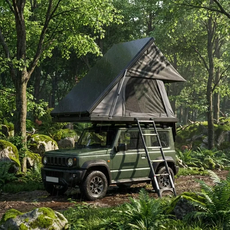 Quick Opening Hydraulic Supported Roof Tent SUV 2-3 Person Double Layer 3000mm Waterproof Rating Hard Shell Tent
Quick Opening Hydraulic Supported Roof Tent SUV 2-3 Person Double Layer 3000mm Waterproof Rating Hard Shell Tent