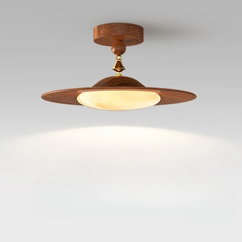 French Medieval Walnut Grain Retro Ceiling Light Living Room Balcony Aisle Bedroom Children's Eye Protection Study Hanging Lamps
French Medieval Walnut Grain Retro Ceiling Light Living Room Balcony Aisle Bedroom Children's Eye Protection Study Hanging Lamps