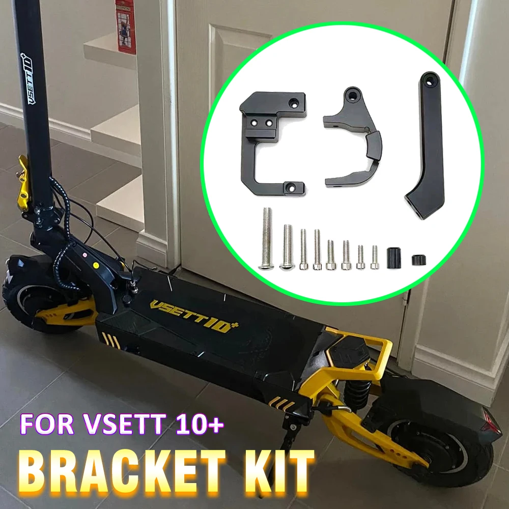 For VSETT 10+ Electric Scooter Increase Speed Stability Safety Accessories New Aluminum Alloy Steering Stabilizer Damper Bracket
For VSETT 10+ Electric Scooter Increase Speed Stability Safety Accessories New Aluminum Alloy Steering Stabilizer Damper Bracket