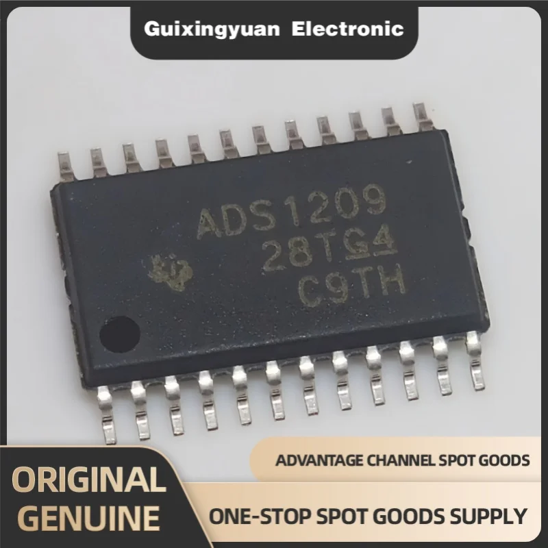 1PCS brand new original ADS1209SPWR silk screen ADS1209 TSSOP-24 16 bit analog-to-digital converter chip
1PCS brand new original ADS1209SPWR silk screen ADS1209 TSSOP-24 16 bit analog-to-digital converter chip