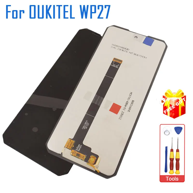Новый оригинальный ЖК-дисплей OUKITEL WP27, сменный дигитайзер сенсорного экрана, аксессуары для смартфона OUKITEL WP27
Новый оригинальный ЖК-дисплей OUKITEL WP27, сменный дигитайзер сенсорного экрана, аксессуары для смартфона OUKITEL WP27