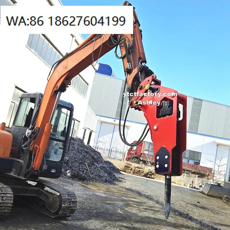 Side Type Excavator Hydraulic Breaker Road Stone Breaker With Round Cylinder Demolition Tool
Side Type Excavator Hydraulic Breaker Road Stone Breaker With Round Cylinder Demolition Tool