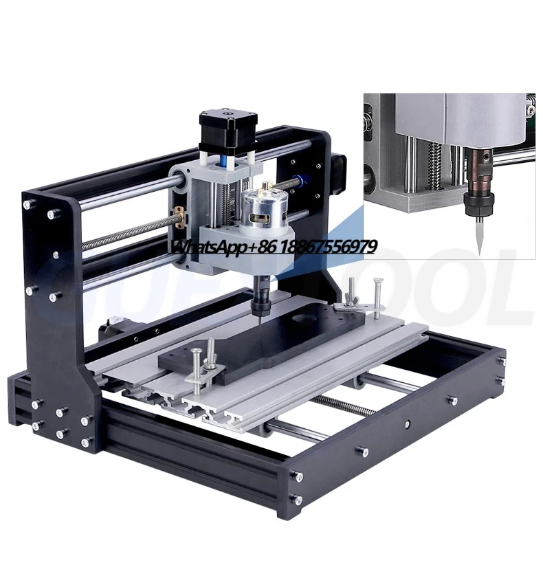Newly CNC3018pro Engraving Machine Three Axis Small CNC Engraving Machine Woodworking Engraving Machine RRBL Control
Newly CNC3018pro Engraving Machine Three Axis Small CNC Engraving Machine Woodworking Engraving Machine RRBL Control