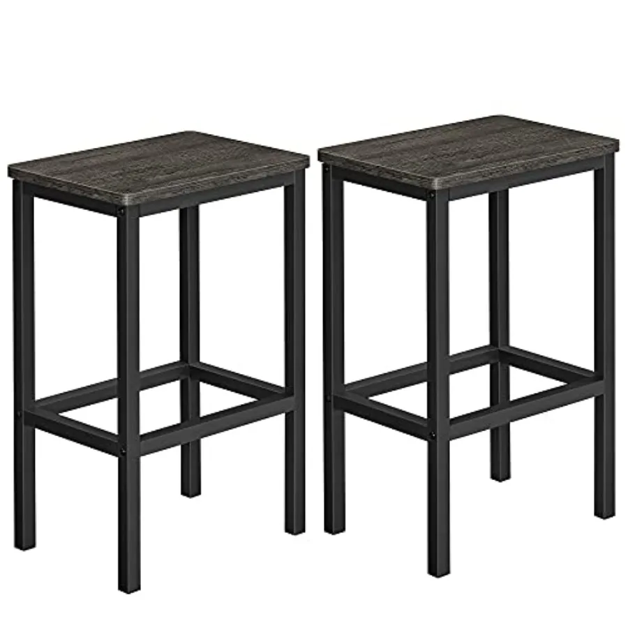 Bar Stools Set of 2, Bar Chairs, Kitchen Breakfast Bar Stools with Footrest, 25.6 Inch Tall, Industrial in Living Room, Party R
Bar Stools Set of 2, Bar Chairs, Kitchen Breakfast Bar Stools with Footrest, 25.6 Inch Tall, Industrial in Living Room, Party R